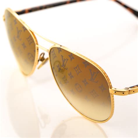 louis vuitton white gold sunglasses mens|louis vuitton sunglasses men sale.